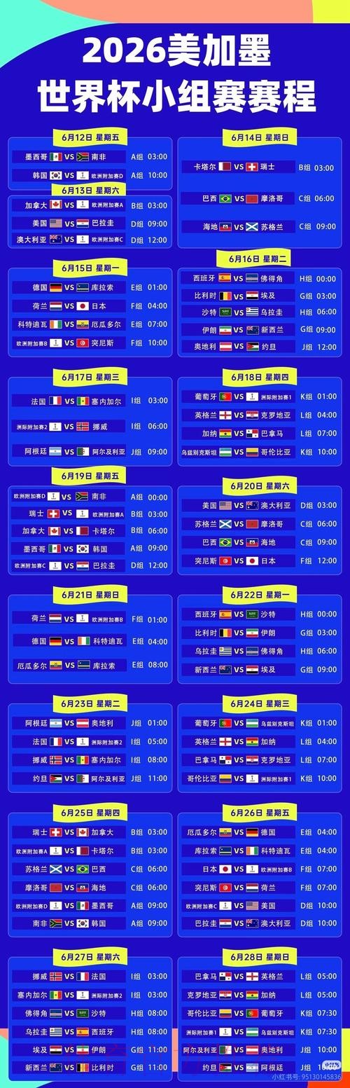 2026世界杯直播今日赛事详情直播平台